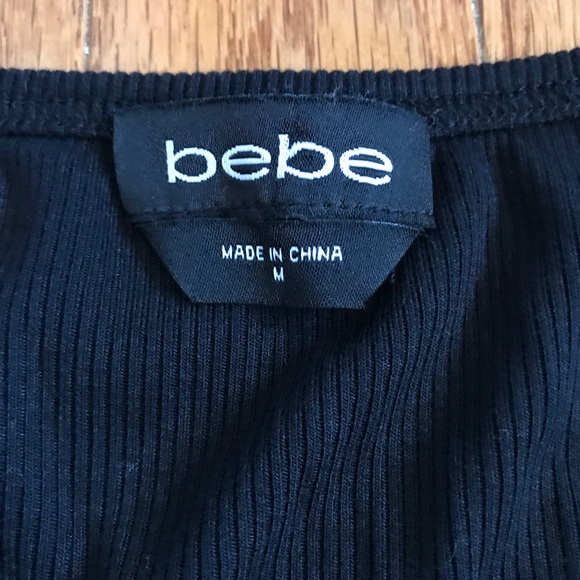 Black Bebe Shirt - Picture 3 of 5